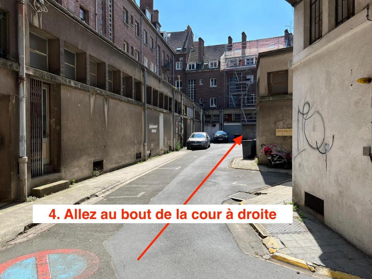 Apt A Africa, 30M2, Centre, Balcon Valenciennes Bagian luar foto