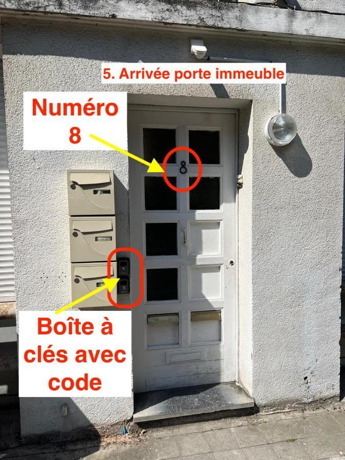 Apt A Africa, 30M2, Centre, Balcon Valenciennes Bagian luar foto