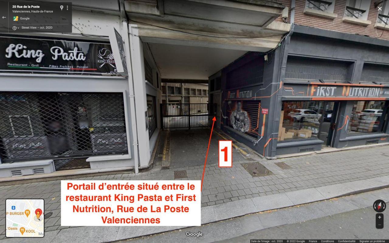 Apt A Africa, 30M2, Centre, Balcon Valenciennes Bagian luar foto